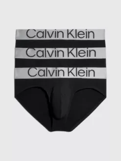 Calvin Klein Lot De 3 Slips - Steel Cotton