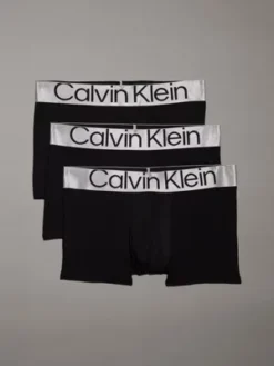 Calvin Klein Lot De 3 Boxers - Steel Cotton
