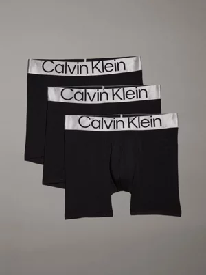Calvin Klein Lot De 3 Caleçons - Steel Cotton