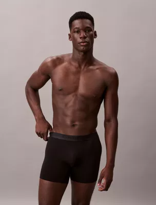 Calvin Klein Lot De 3 Boxers Longs - CK Black â Image 3