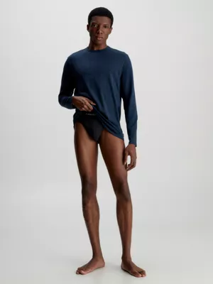 Calvin Klein Haut De Pyjama Manches Longues - Cotton Stretch â Image 5