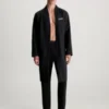 Calvin Klein Peignoir En Coton Gaufré