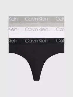 Calvin Klein Lot De 3 Strings Taille Haute - Body