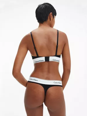 Calvin Klein Soutien-gorge Triangle Velours - Modern Cotton â Image 3