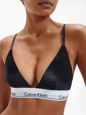 Calvin Klein Soutien-gorge Triangle Velours - Modern Cotton â Image 4
