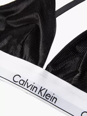 Calvin Klein Soutien-gorge Triangle Velours - Modern Cotton â Image 6