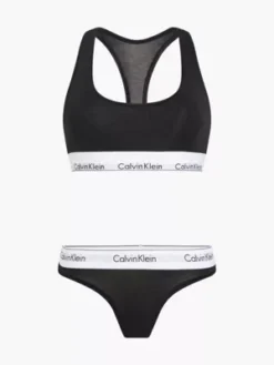 Calvin Klein Ensemble Brassière Et String - Modern Cotton