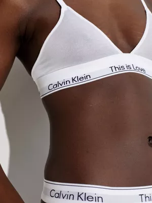Calvin Klein Soutien-gorge Triangle En Maille - Pride â Image 4