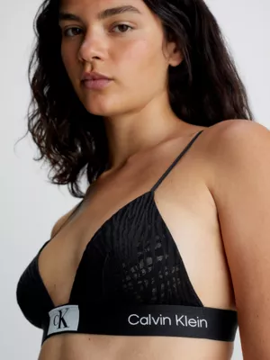 Calvin Klein Soutien-gorge Triangle En Dentelle - CK96 â Image 4