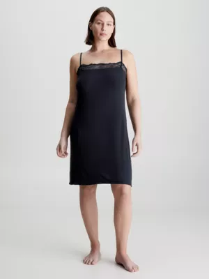 Calvin Klein Chemise De Nuit CotelĂ©e Douce â Image 2