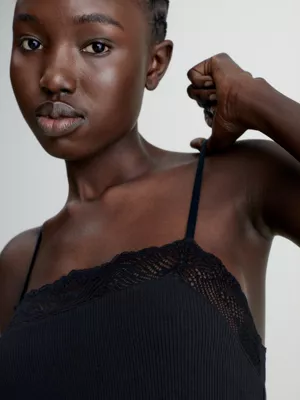 Calvin Klein Chemise De Nuit CotelĂ©e Douce â Image 4