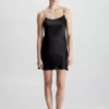Calvin Klein Chemise De Nuit En Soie