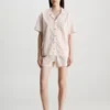 Calvin Klein Ensemble De Pyjama Court - Pure Cotton