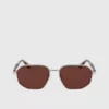 Calvin Klein Lunettes De Soleil Rectangulaires CK23102S
