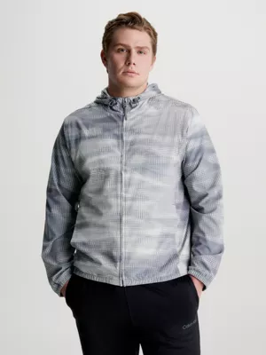 Calvin Klein Coupe-vent Imprimé à Capuche – Image 2