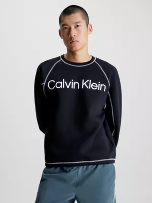 Calvin Klein Sweat-shirt Avec Logo Spacer