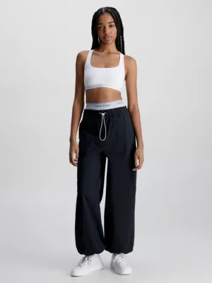 Calvin Klein Pantalon Déperlant à Jambes Larges – Image 5