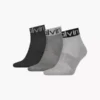 Calvin Klein Lot De 3 Paires De Chaussettes De Cheville Avec Logo