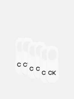 Calvin Klein Lot De 6 Paires De Chaussettes Invisibles