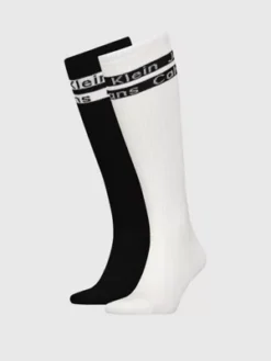 Calvin Klein Lot De 2 Paires De Chaussettes Longues