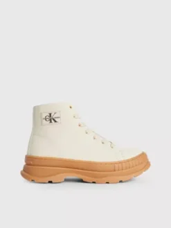Calvin Klein Bottes En Similicuir De Daim Recyclé Pour Enfant