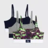 Calvin Klein Lot De 3 Brassières Pour Fille - CK Monogram