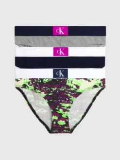 Calvin Klein Lot De 3 Culottes Pour Fille - CK Monogram