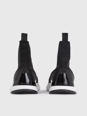 Calvin Klein Baskets Montantes Recyclées Avec Chaussette Intégrée – Image 4