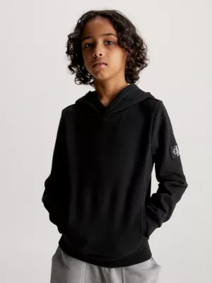 Calvin Klein Sweat-shirt à Capuche En Tissu éponge Peau De Pêche