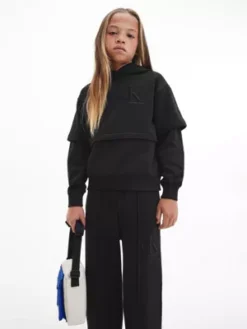 Calvin Klein Sweat à Capuche Avec Superpositions