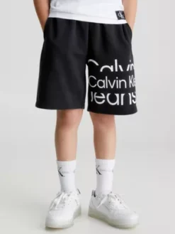 Calvin Klein Short De Jogging Avec Logo