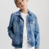 Calvin Klein Veste Trucker En Jean