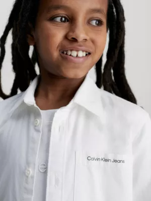 Calvin Klein Chemise De Soirée En Popeline élastique – Image 3