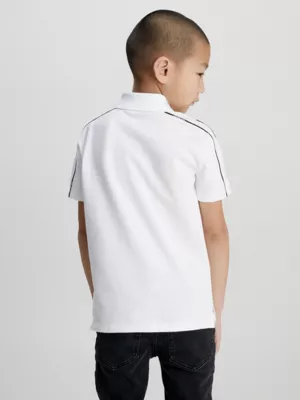 Calvin Klein Polo Avec Logo PassepoilĂ© â Image 2