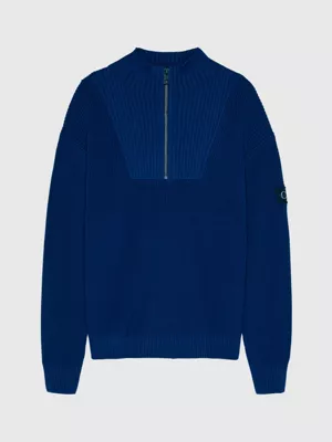 Calvin Klein Pull Relaxed Avec Demi-fermeture Ă©clair â Image 5