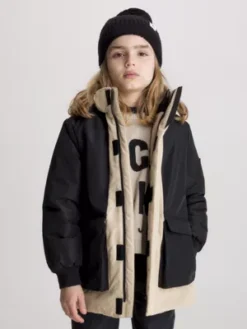 Calvin Klein Parka Color-block