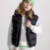Calvin Klein Gilet En Jacquard Matelassé Avec Logo