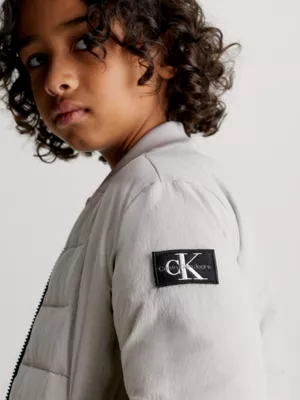 Calvin Klein Veste En Nylon Transitionnel FroissĂ© â Image 3