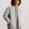 Calvin Klein Veste En Nylon Transitionnel Froissé