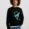 Calvin Klein Sweat-shirt En Polaire Avec Logo