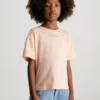 Calvin Klein T-shirt Boxy En Coton Bio