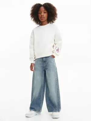 Calvin Klein Sweat-shirt Relaxed Color-block â Image 2