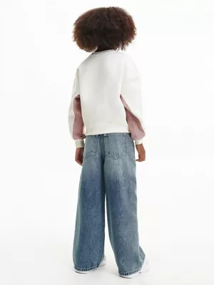 Calvin Klein Sweat-shirt Relaxed Color-block â Image 3