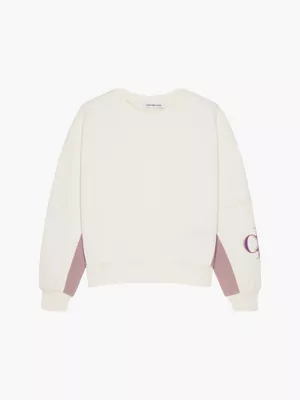 Calvin Klein Sweat-shirt Relaxed Color-block â Image 5