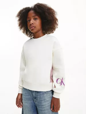 Calvin Klein Sweat-shirt Relaxed Color-block