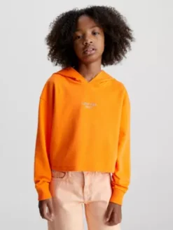 Calvin Klein Sweat-shirt à Capuche Avec Superpositions Dans Le Dos