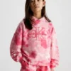 Calvin Klein Sweat-shirt à Capuche Avec Logo Tie Dye