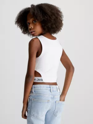 Calvin Klein Débardeur Ajouré Avec Logo – Image 2