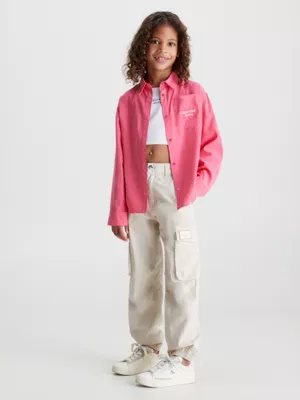 Calvin Klein Surchemise Relaxed En Lyocell â Image 4