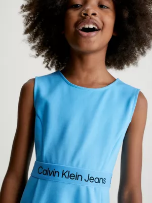 Calvin Klein Robe évasée En Milano – Image 3